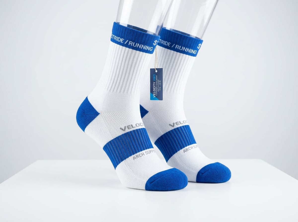 Anti-Blister Cushioned Crew Socks (3-Pack)
